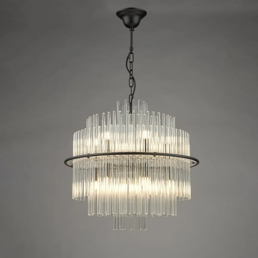 Dar Lighting glamour modern függeszték lukas fekete darluk1722