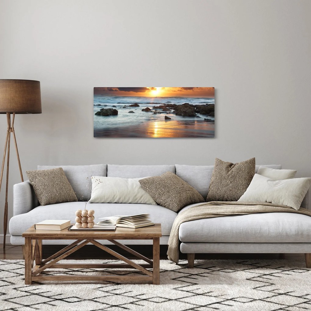Kép - A napsütötte tenger (120x50 cm)