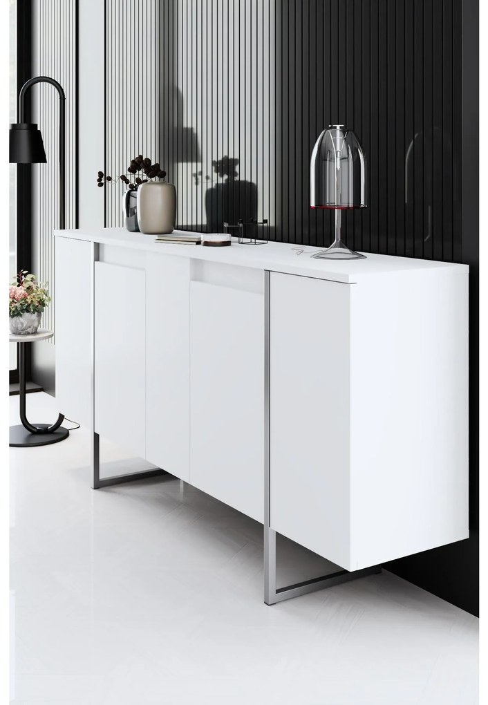 Nappali fal Luna set (fehér + ezüst) . 1102330