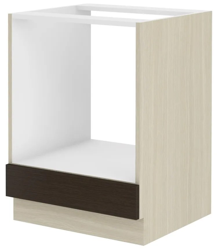 Alsó konyhaszekrény Chasma 60 DG BB (ferara tölgy+ sötét fa). 1032895