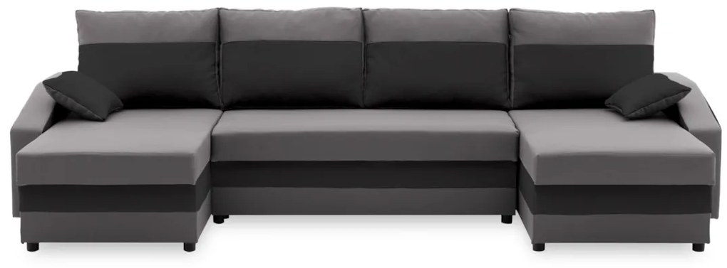 WELTA ágyázható U alakú ülőgarnitúra 306x85x139, mikrofázis 27/31