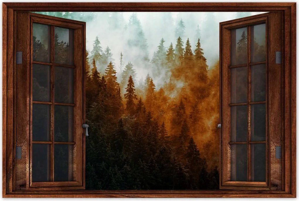 Poszterek 90x60 Őszi táj Hegyek