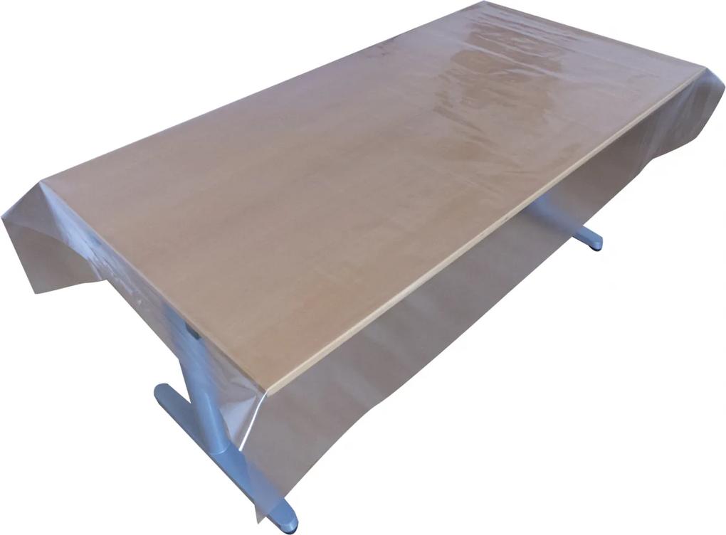 Viaszosvászon asztalterítő-Prémium minőség 140x180 cm (Átlátszó)