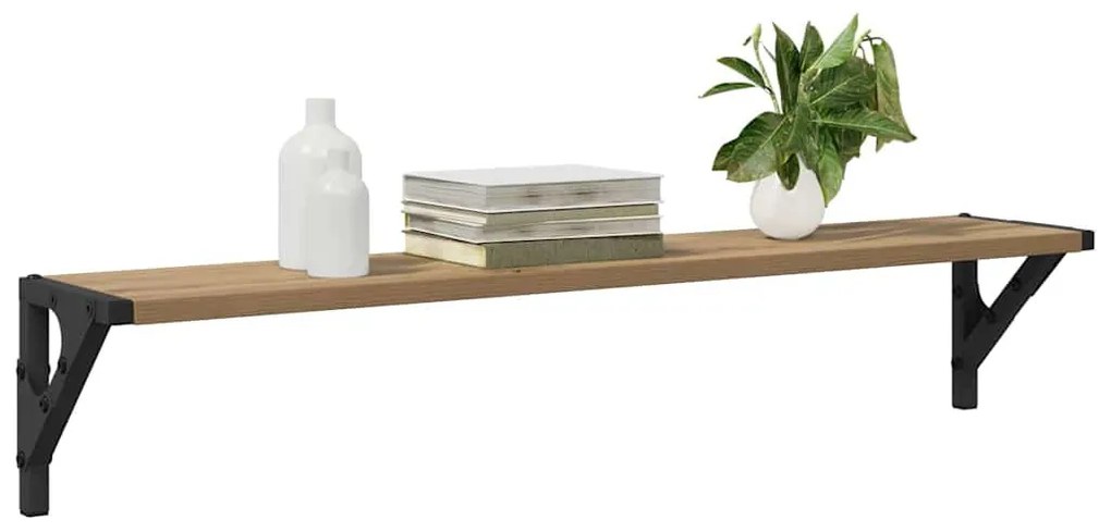 vidaXL Falpolcok 2 pcs Artisan tölgy 80 x 15 x 15,5 cm Faanyag