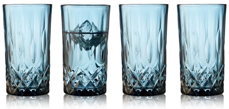 Pohár szett 4 db-os 380 ml Highball Sorrento – Lyngby Glas
