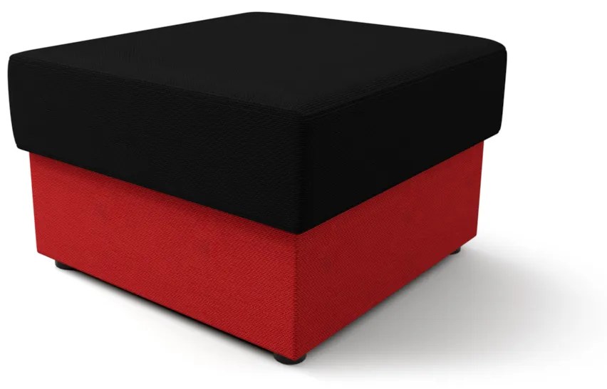 MIA puff, 70x36x70, rainbow 15/rainbow 22