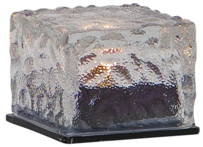 Napelemes kültéri LED gyertya szett 3 db-os (magasság 5,5 cm) Icecube – Star Trading