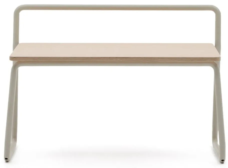 Bézs-natúr színű pad Tinn – Kave Home