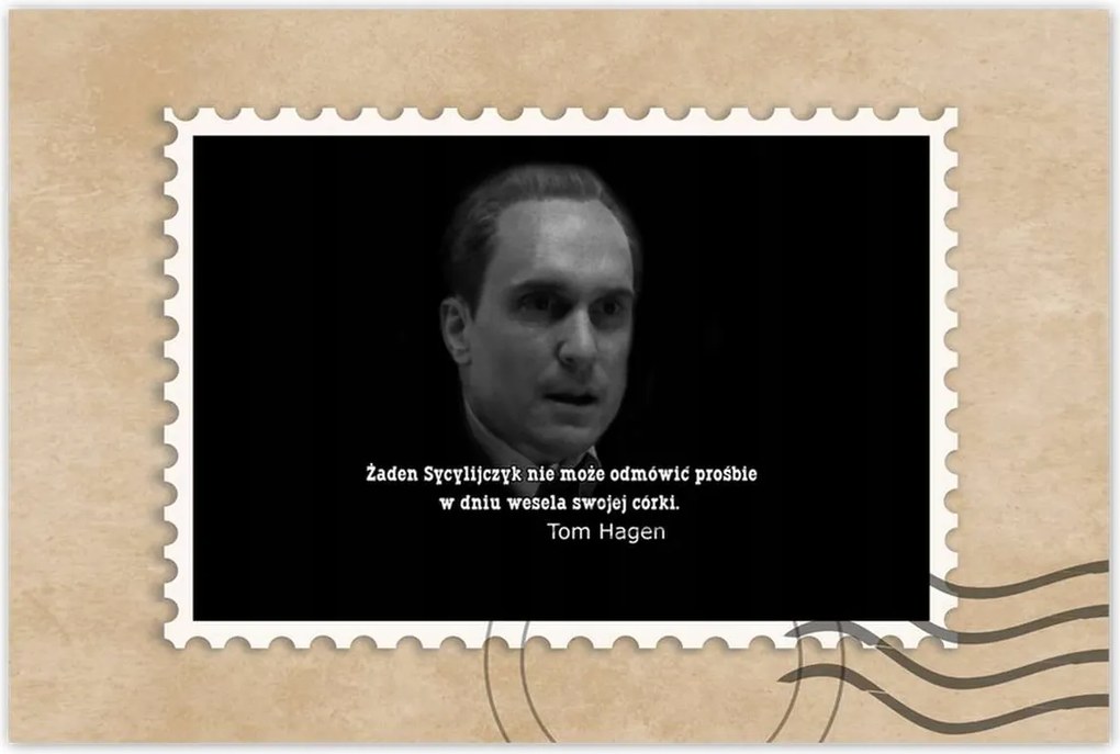 Poszterek 120x80 Godfather Tom Hagen Idézet