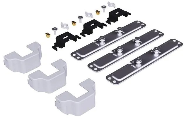 Konyhai fémrács, kamravasalat, 300mm, króm, teljes kihúzású, csillapított záródás, 1215-1515mm,4 kosár SIGE, Green Line 260