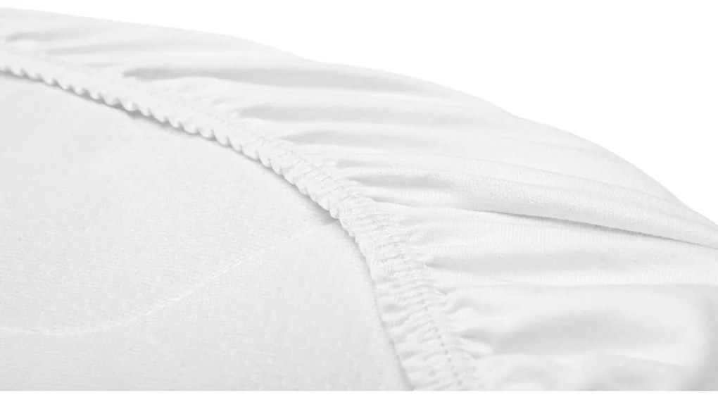 Babakocsihoz való lepedő Jersey New Baby fehér 35x75cm