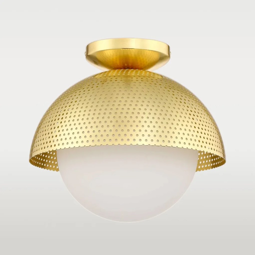 COSMOLIGHT C01807BR MODENA Glamour Mennyezeti Lámpa Sárgaréz G9 IP20