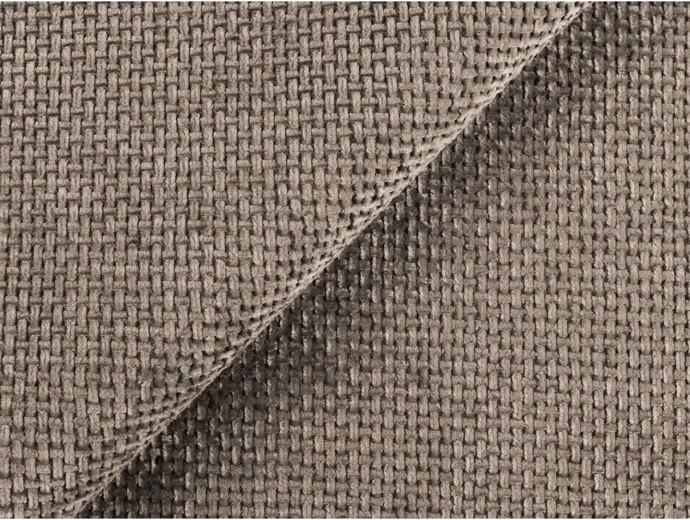 Világosbarna zsenília (U alakú) sarokkanapé Lani – Makamii