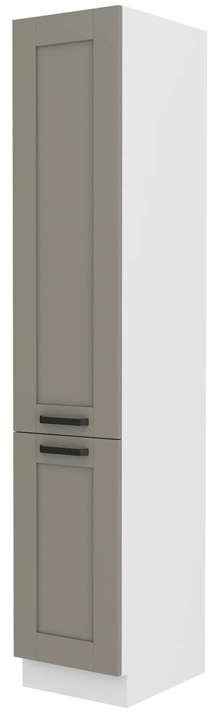 Élelmiszer szekrény Lucid 40 DK 210 2F (claygrey + fehér). 1045467