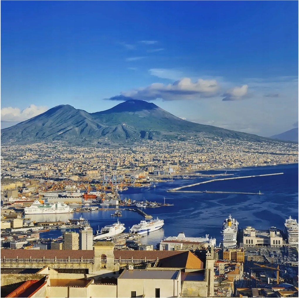 Dekoratív fotótapéta Furnér a flizelinen Tengerparti panoráma 250x250