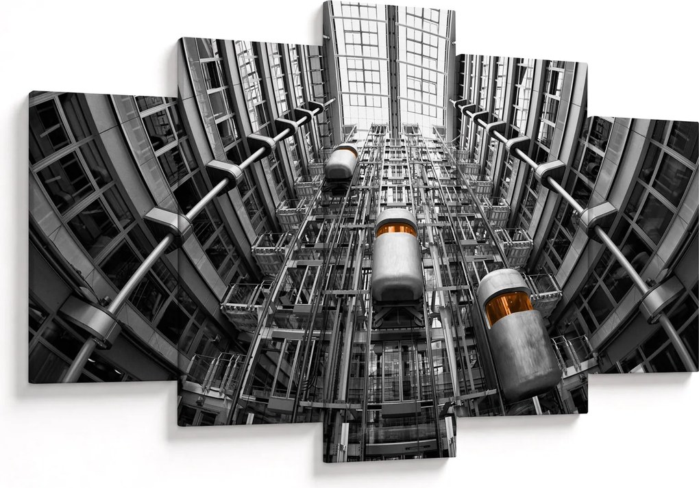Lift az épületben képe (150x105 cm)