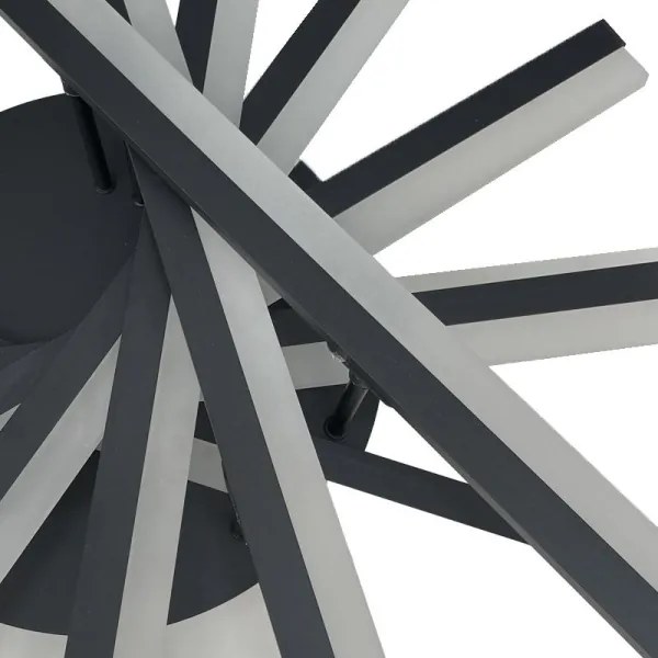 LED Dimmelhető felületre szerelhető csillár LED/120W/230V 3000-6500K + távirányítás