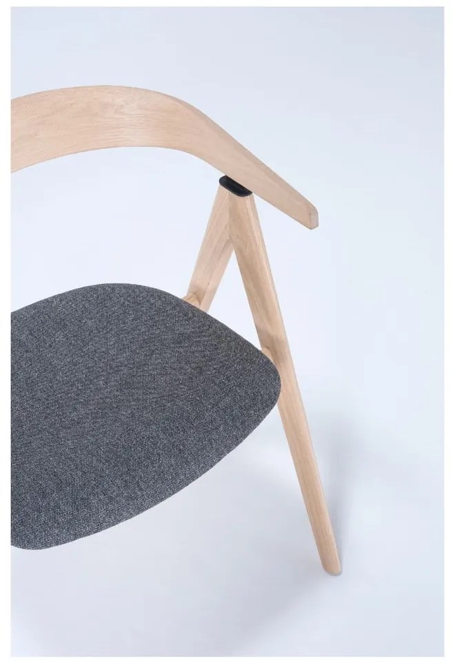 Ava tölgyfa pad szürke ülőkével - Gazzda