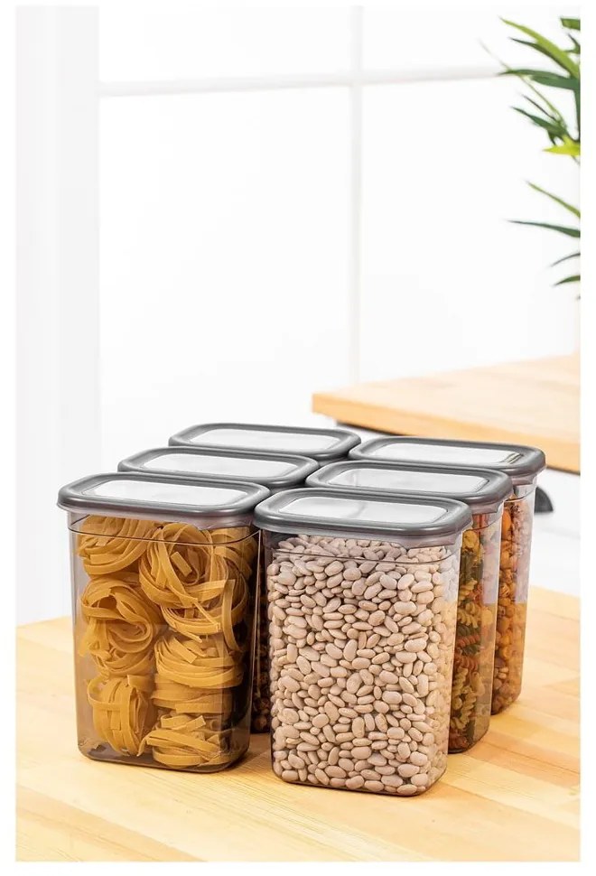 Élelmiszertartó doboz szett 6 db-os Fresco – Hermia