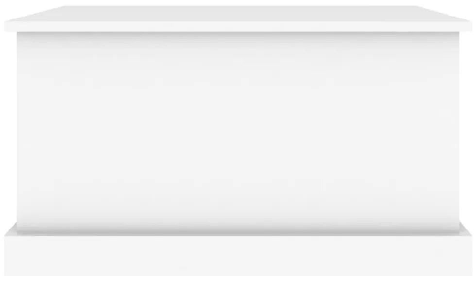 fehér, rétegelt fa tárolóláda 70 x 40 x 38 cm