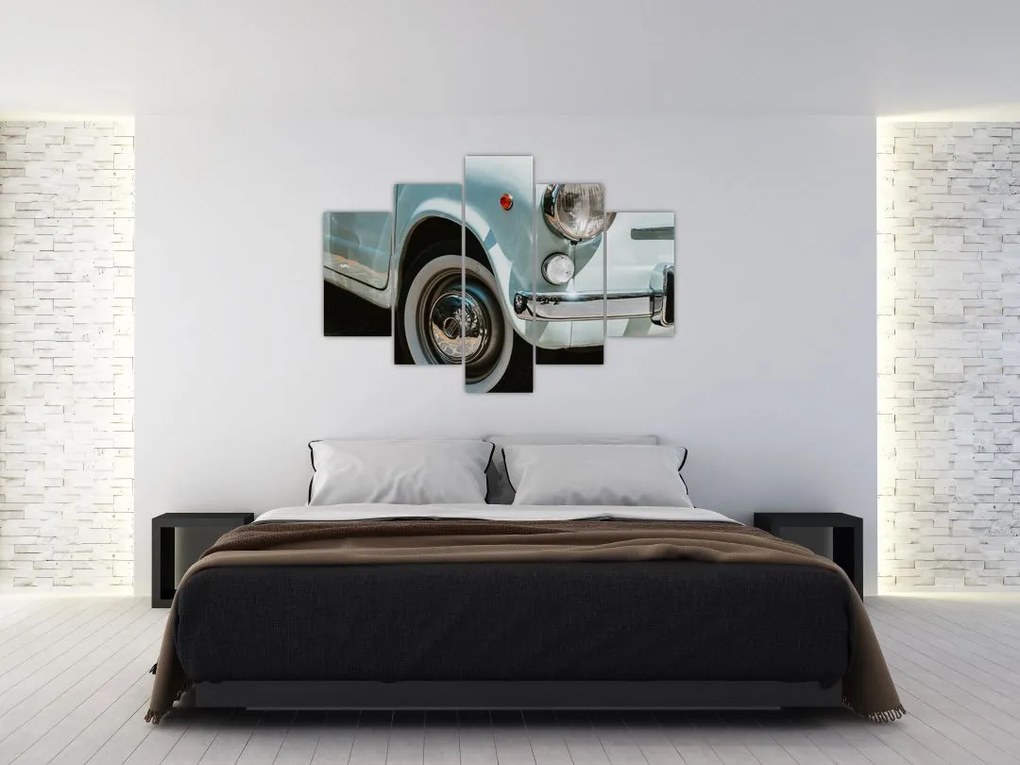 Kép - Fiat retro autó (150x105 cm)