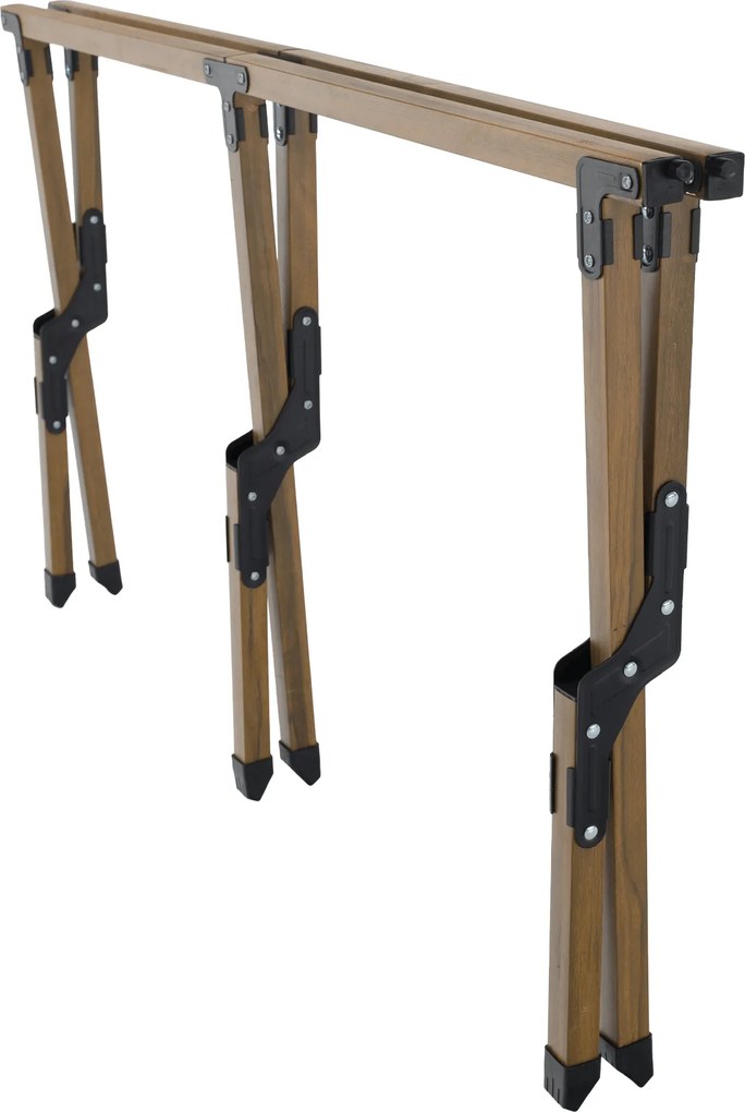 Kempingasztal, barna, ARTUR