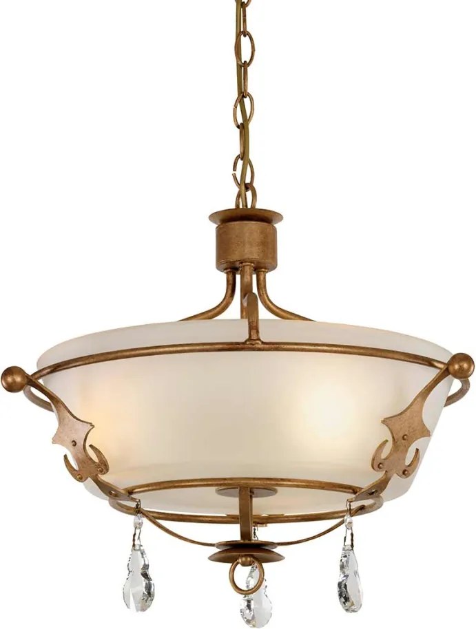 Elstead Lighting WINDSOR WINDSOR-SF-GOLD Csillár 3x60W/E14