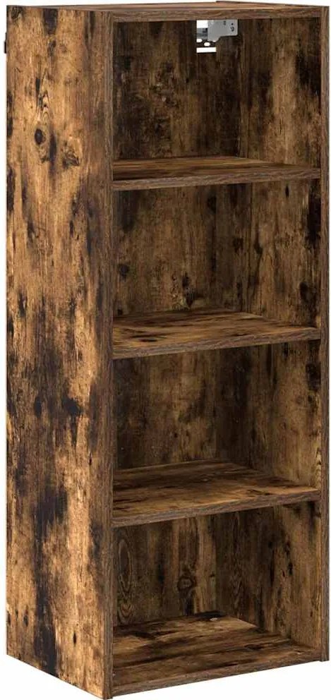 vidaXL Függő szekrény Füstölt tölgy 40 x 29,5 x 100 cm Faanyag