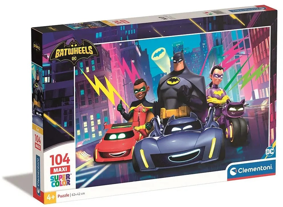 Batman Batwheels 104 db-os maxi puzzle Clementoni