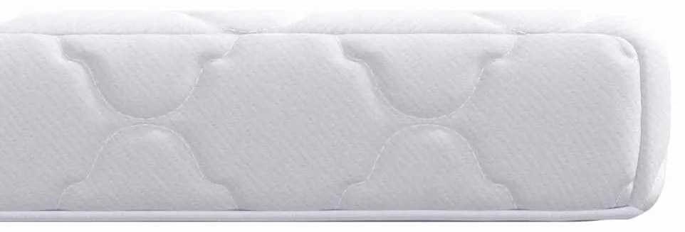 Matrac Kókuszréteggel Fehér 190 x 140 cm PU hab