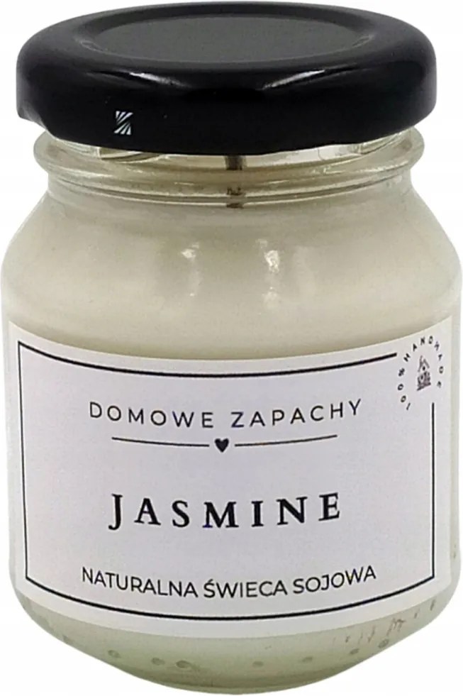 Jasmine természetes illatos szójagyertya 80 ml