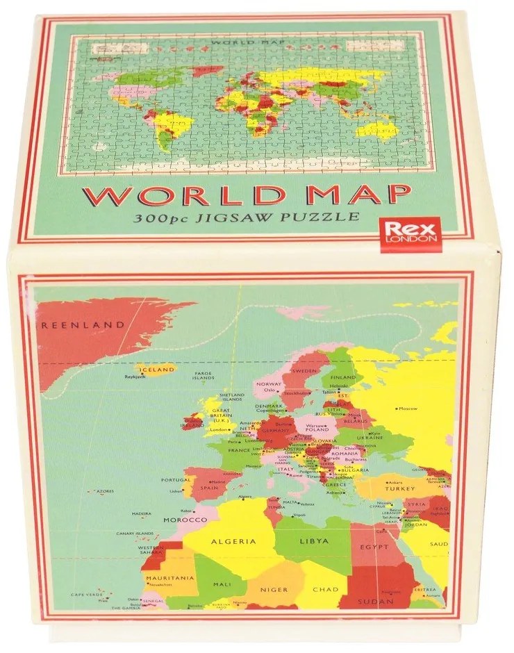 World Map gyerek puzzle - Rex London
