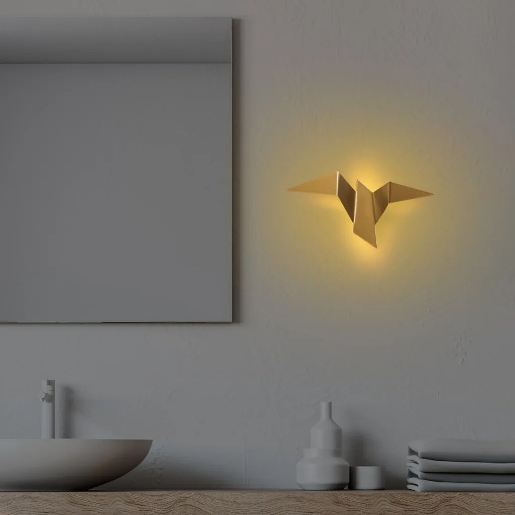 Pacalı 13503-M arany fém LED falilámpa
