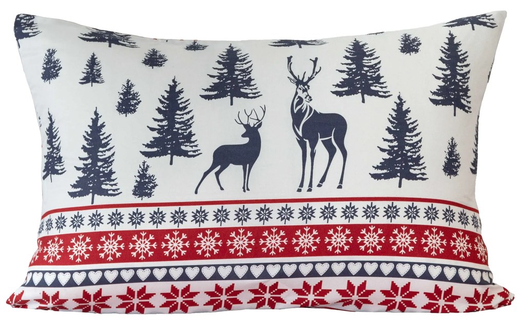Mikroszálas párnahuzat TWINKLE KARÁCSONY 50x70 cm, színes