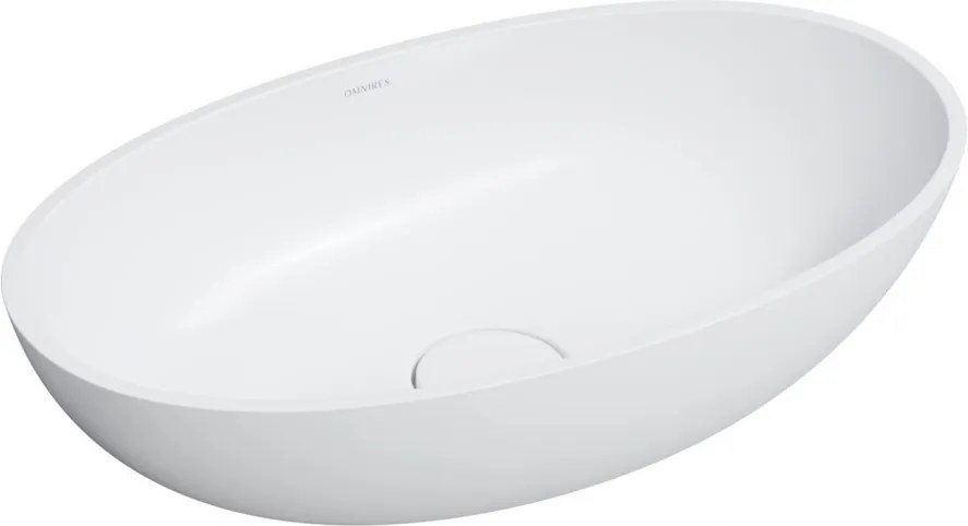 Mosdókagyló Shell M+ pultra szerelhető, 60 x 35 cm fehér matt /bm/ (shellunbm) /po/