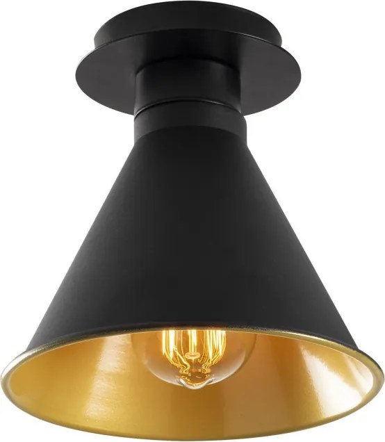 Berceste N-676 fekete fém függőlámpa, Ø20 cm