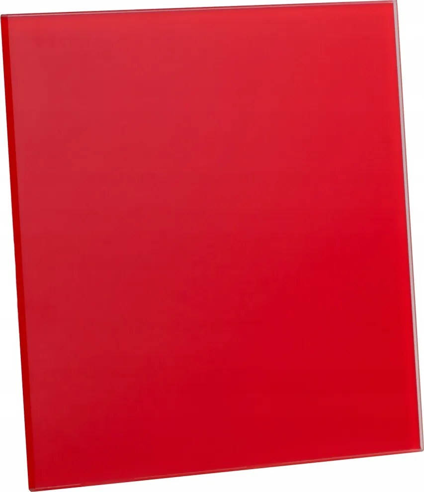 Szellőzőrács 15x15 Dekoratív Üveg Piros Fényes Univerzális