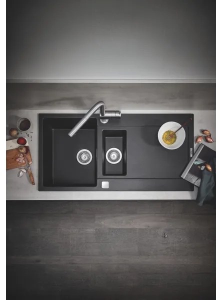 GROHE 30274DC0 - Mosogató csaptelep, rozsdamentes acél