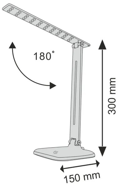 LED Dimmelhető érintős asztali lámpa JOWI LED/8W/230V fehér