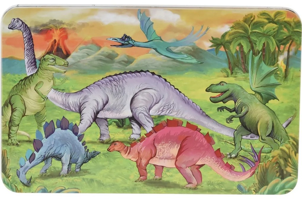 Dino World puzzle, 80 db