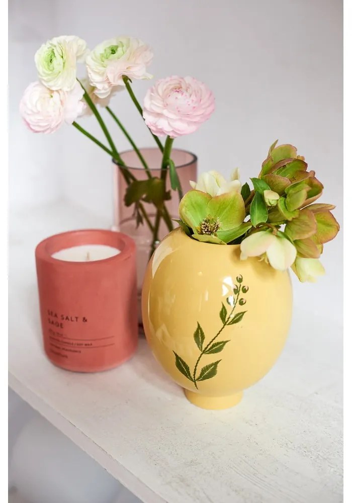 Illatos szójaviasz gyertya égési idő 24 ó Fraga: Sea Salt and Sage – Blomus