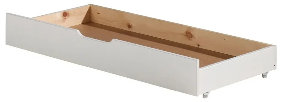 Fehér gyerekágy alatti fiók 90x140 cm Jumper – Vipack