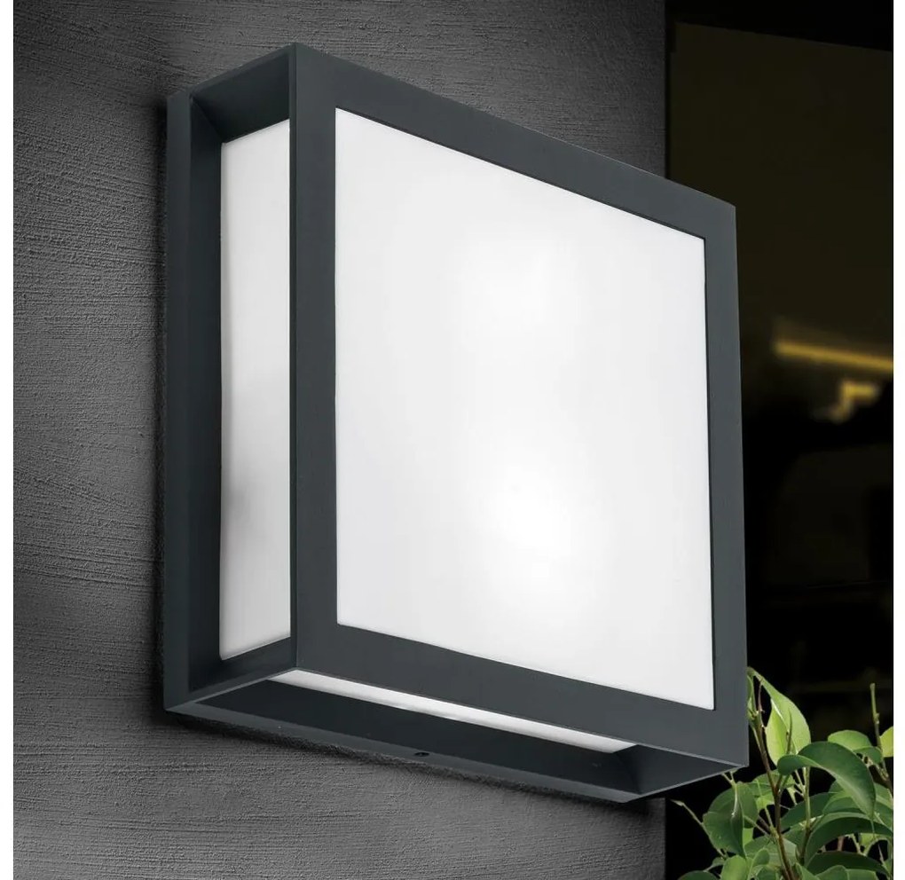 Orion - HENRY kültéri lámpa 2xE27/15W/230V IP44 antracit