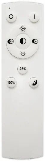 Top Light - LED Dimmelhető csillár zsinóron LED/30W/230V fehér + távirányítás