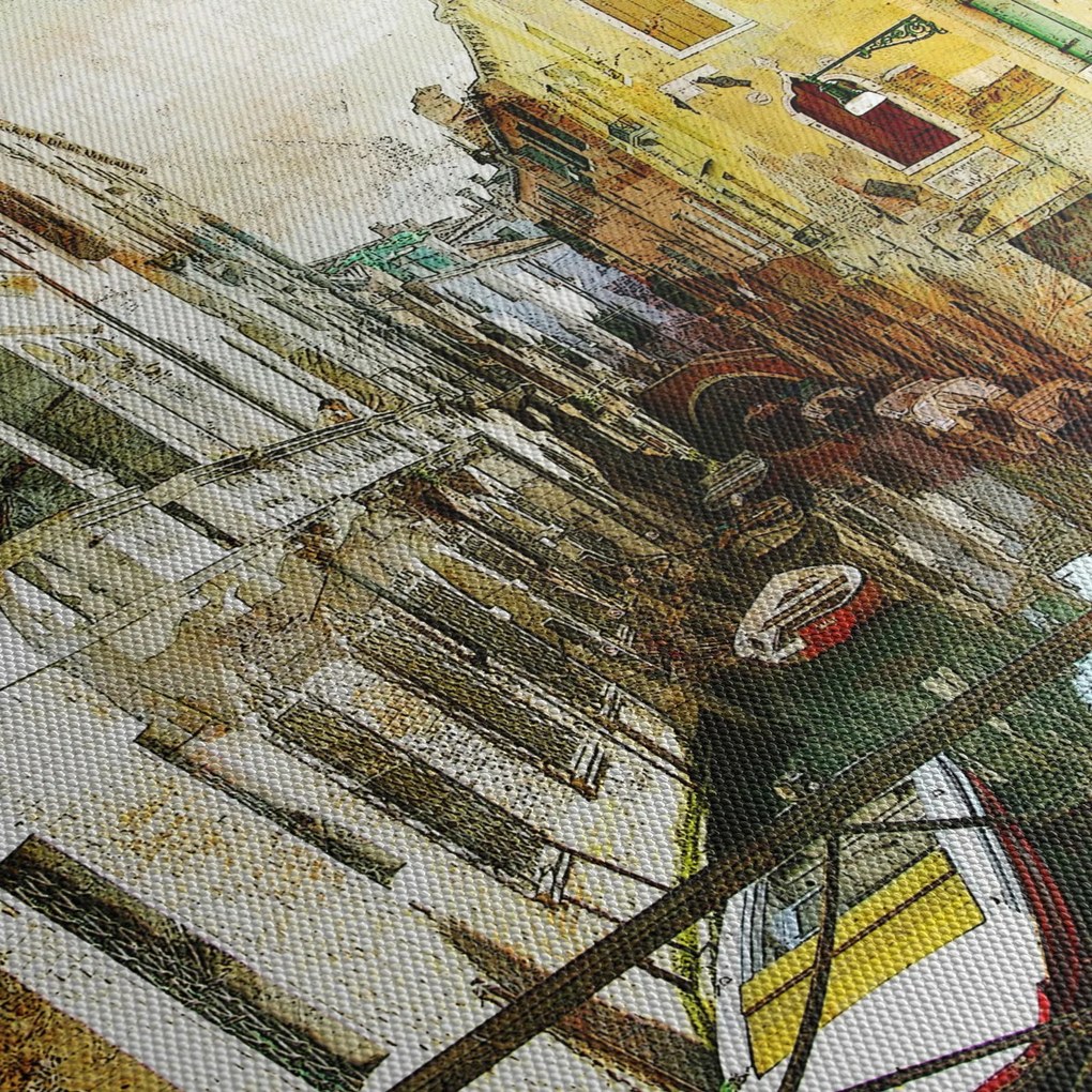 Kép - Utca Velencében (70x50 cm)