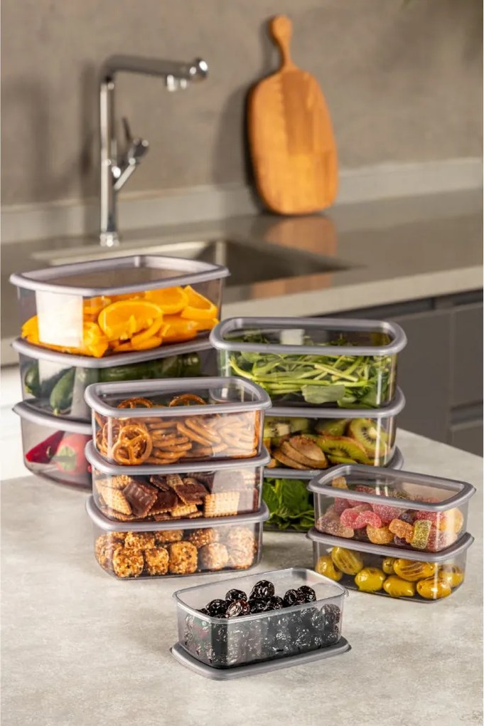 Ételtároló doboz készlet 4 x 3 db