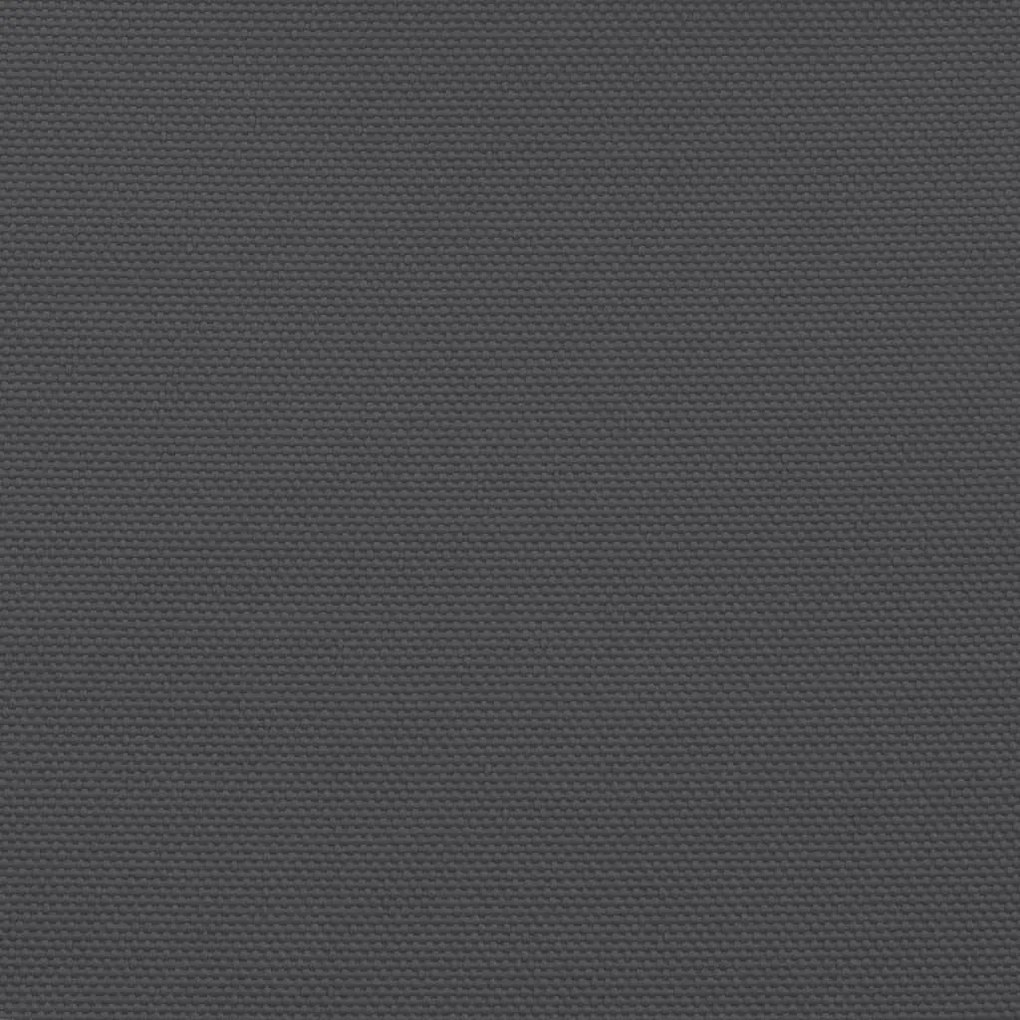 antracitszürke 100% oxford poliészter erkélyparaván 75 x 700 cm