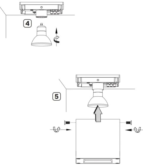 Kültéri fali lámpa MORRIS 1xGU10/35W/230V IP54