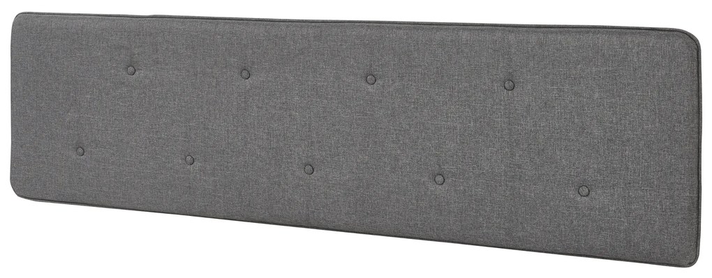 Fejtámla Tokke 180x48 cm szürke [en.casa]