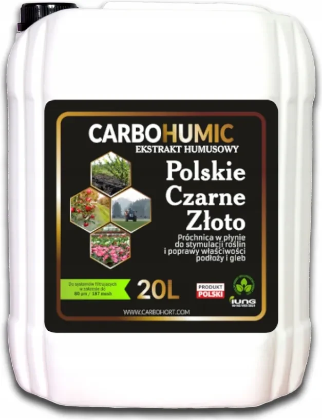 Carbohumic 20 L, szűrt, 187 mesh 80 mikron | BIANO